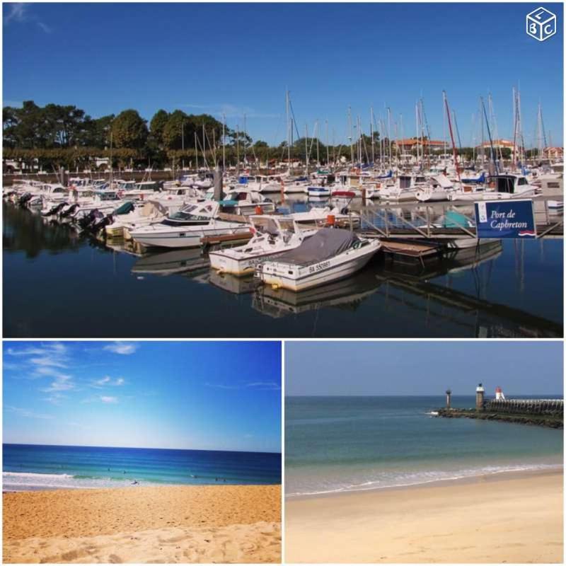 Studio Cap Sud Capbreton Proche Plage Exterior foto